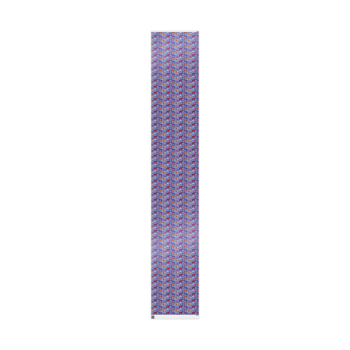 Colorful Horse Breeds | Equestrian Gift Wrap Roll - Lilac