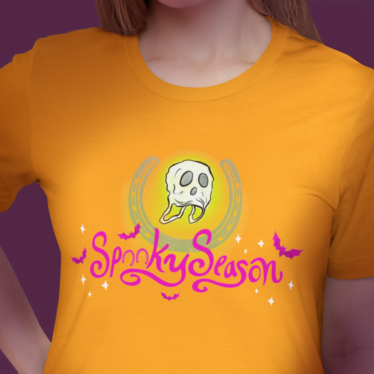 Spooky Season Equestrian Graphic Tee | Halloween Horse Shirt