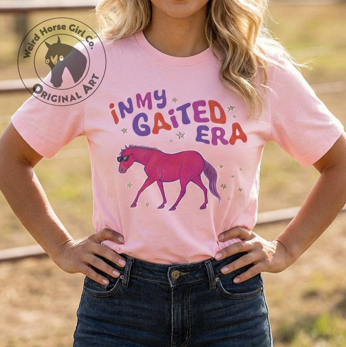 In My Gaited Era Horse Graphic Tee