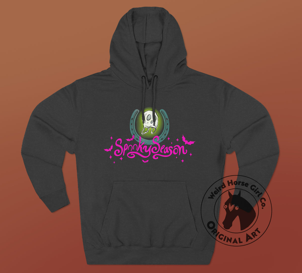 Spooky Season Equestrian Hoodie | Horse Humor Halloween Shirt