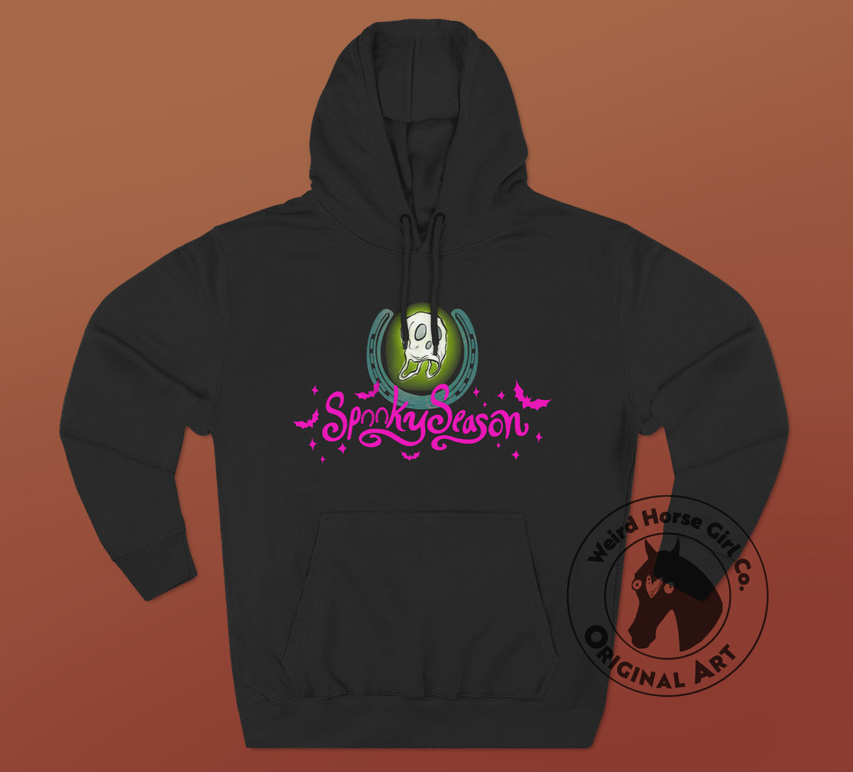 Spooky Season Equestrian Hoodie | Horse Humor Halloween Shirt