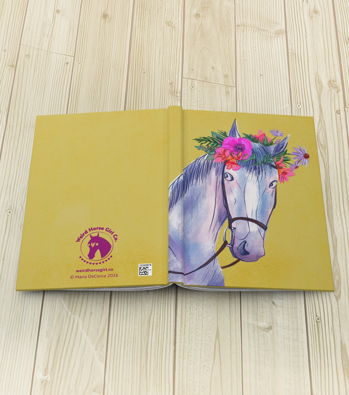 Sport Horse Florals Journal - Hunter-Jumper